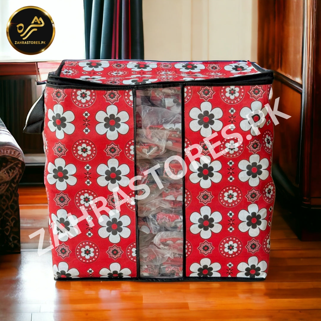 110GSM Cloth Storage Bag 1 Pc (Ajrak) - Image 5