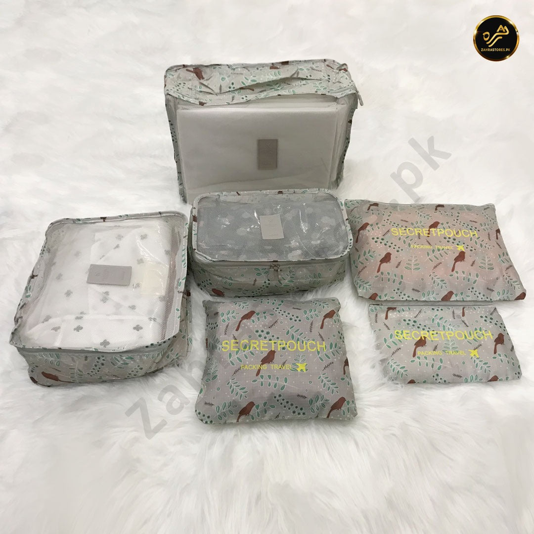 6 Pcs Waterproof Travel Storage Bag - Image 2