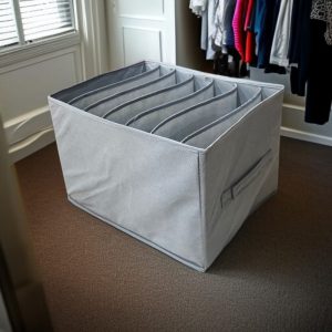 7 Grid Trouser / Pants Organizer(Grey)
