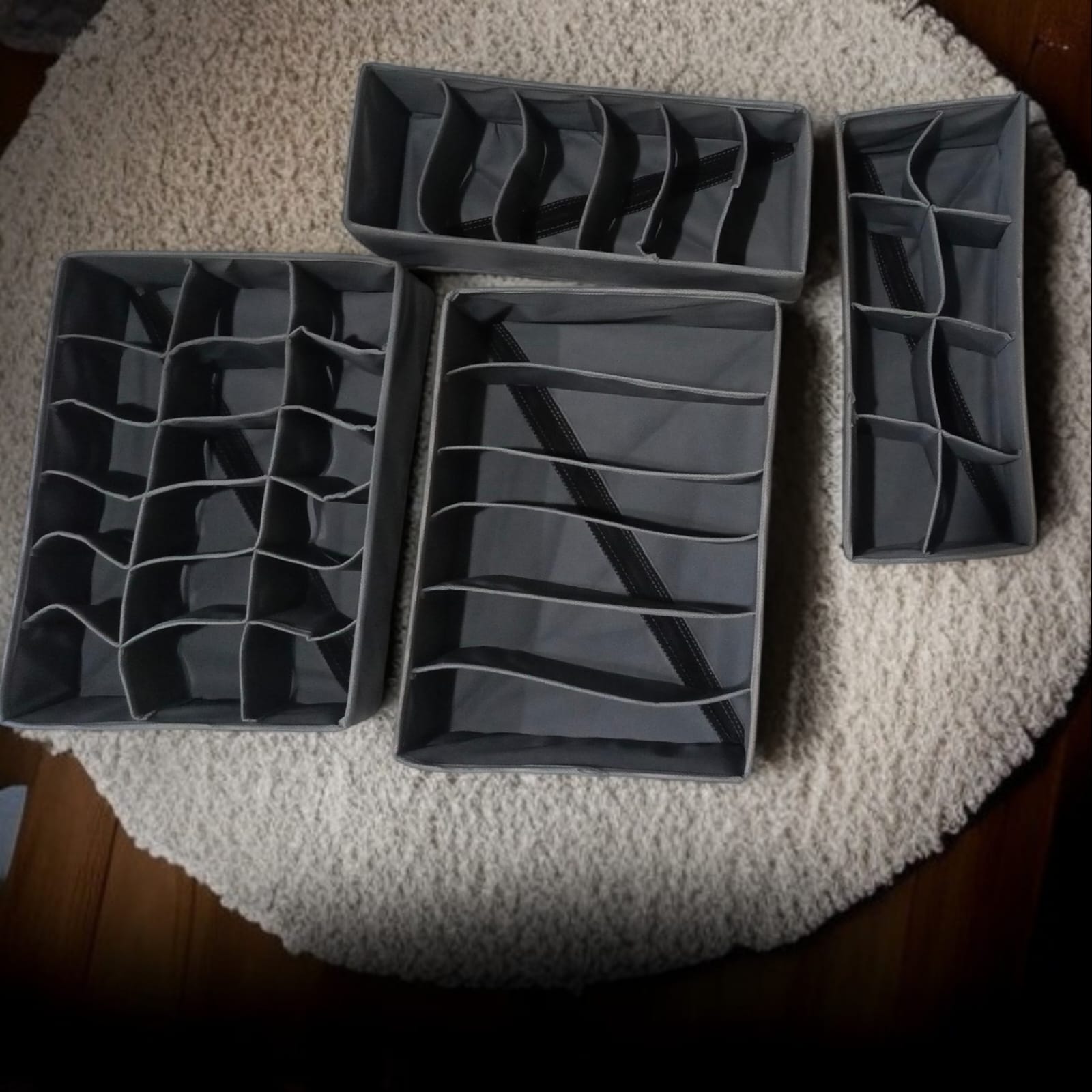 4 in 1 Wardrobe Organizers(Grey) - Image 3