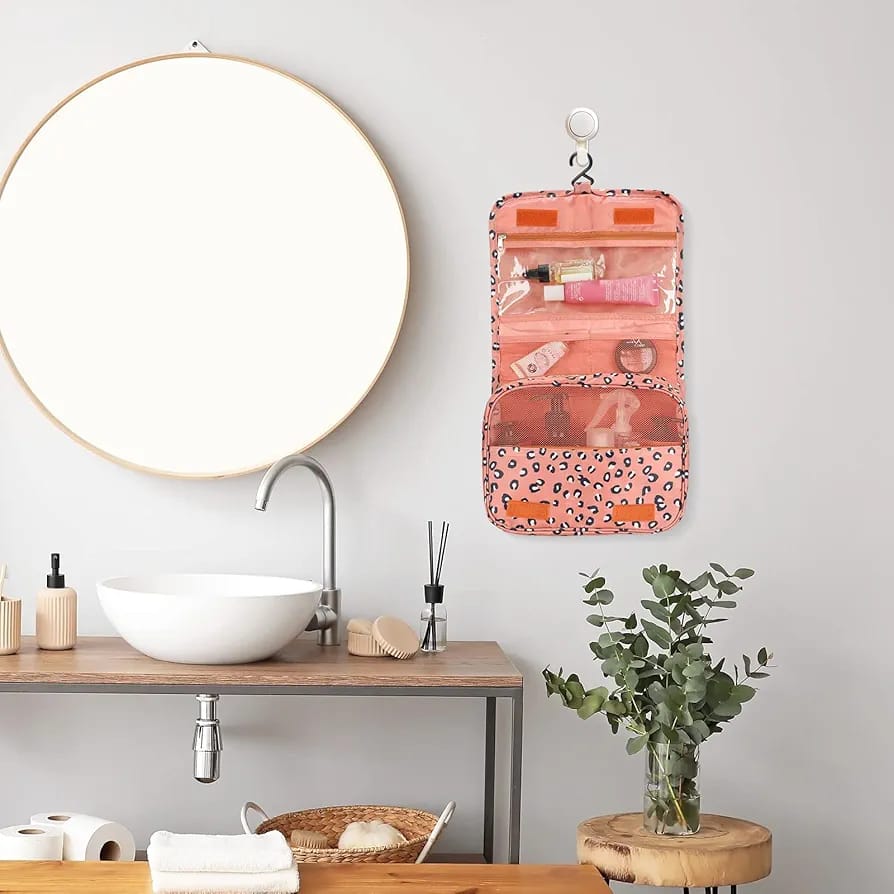 Travel Toiletery Storage Bag (Leopard) - Image 3