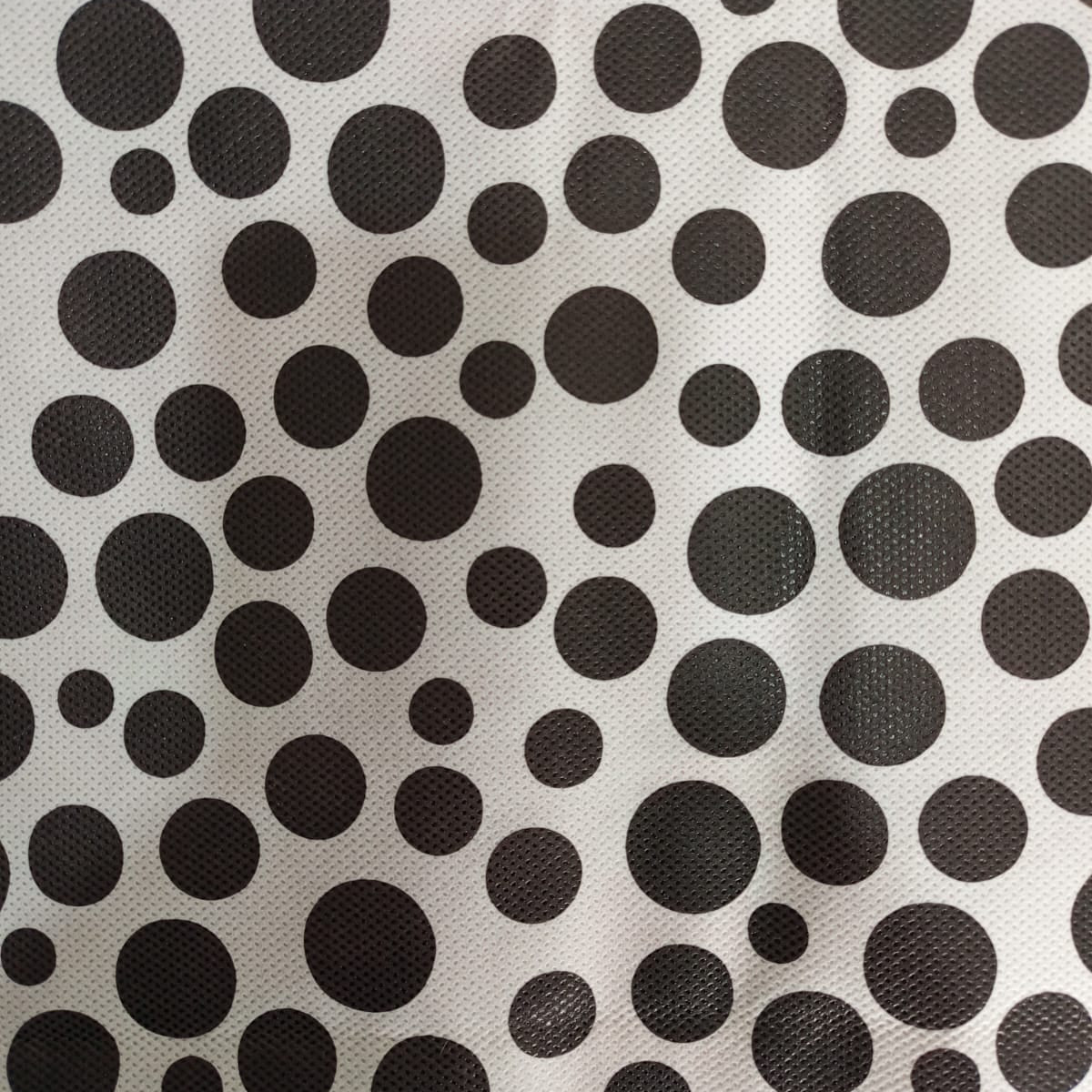 110GSM Cloth Storage Bag 1 Pc Black(Polka Dot) - Image 5