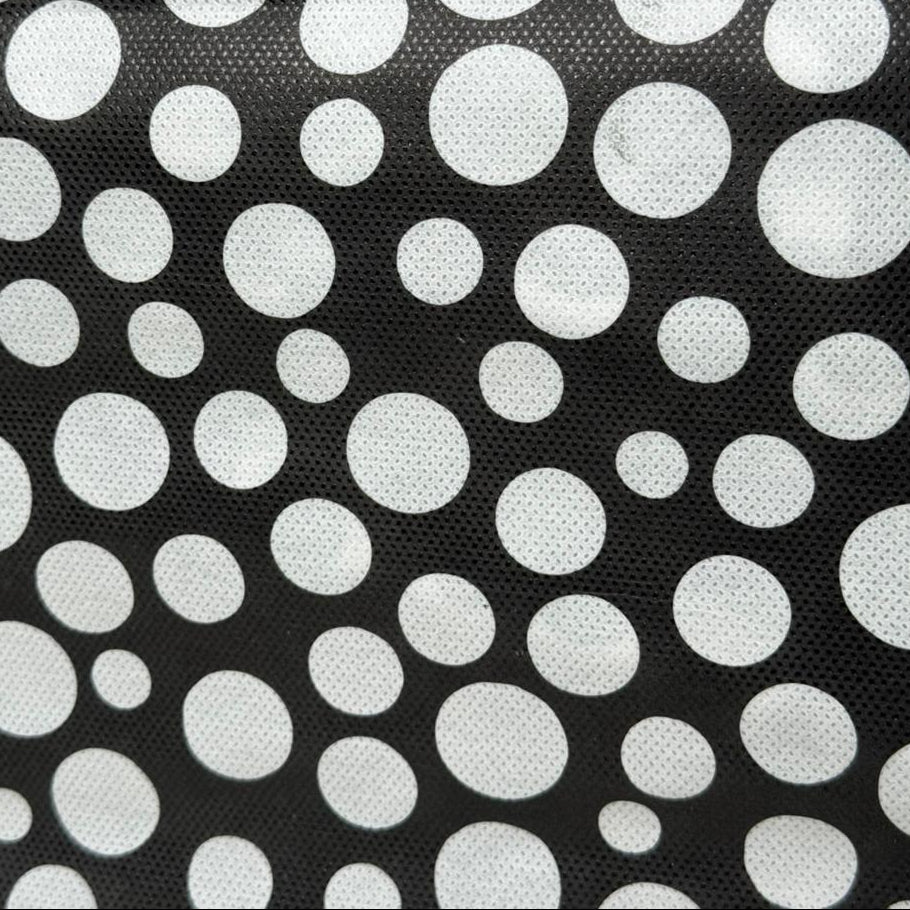 110GSM Non-Woven Luggage White (Polka Dot) - Image 5